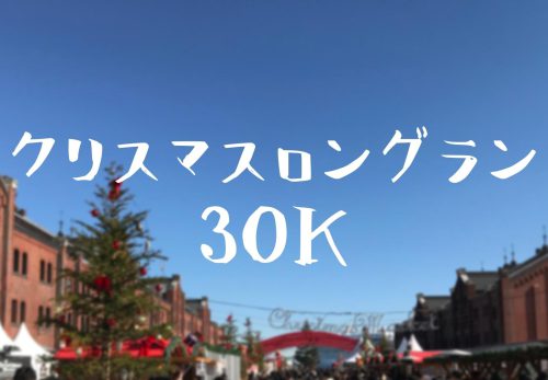 クリスマスロングラン30K 〜クレイジーランニング チャレンジ〜（2021年12月25日）